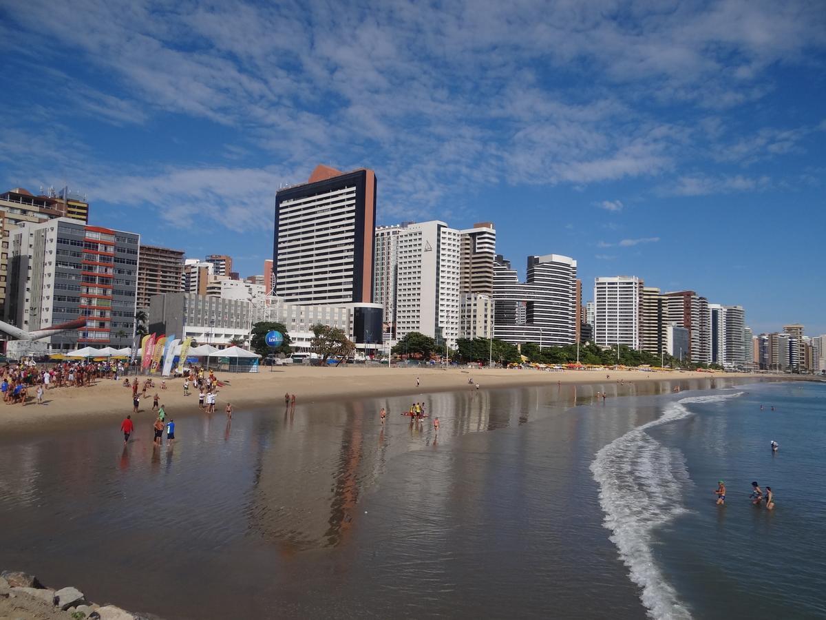 Apartamento Em Andar Alto Com Vista Mar Meireles Fortaleza  Bagian luar foto