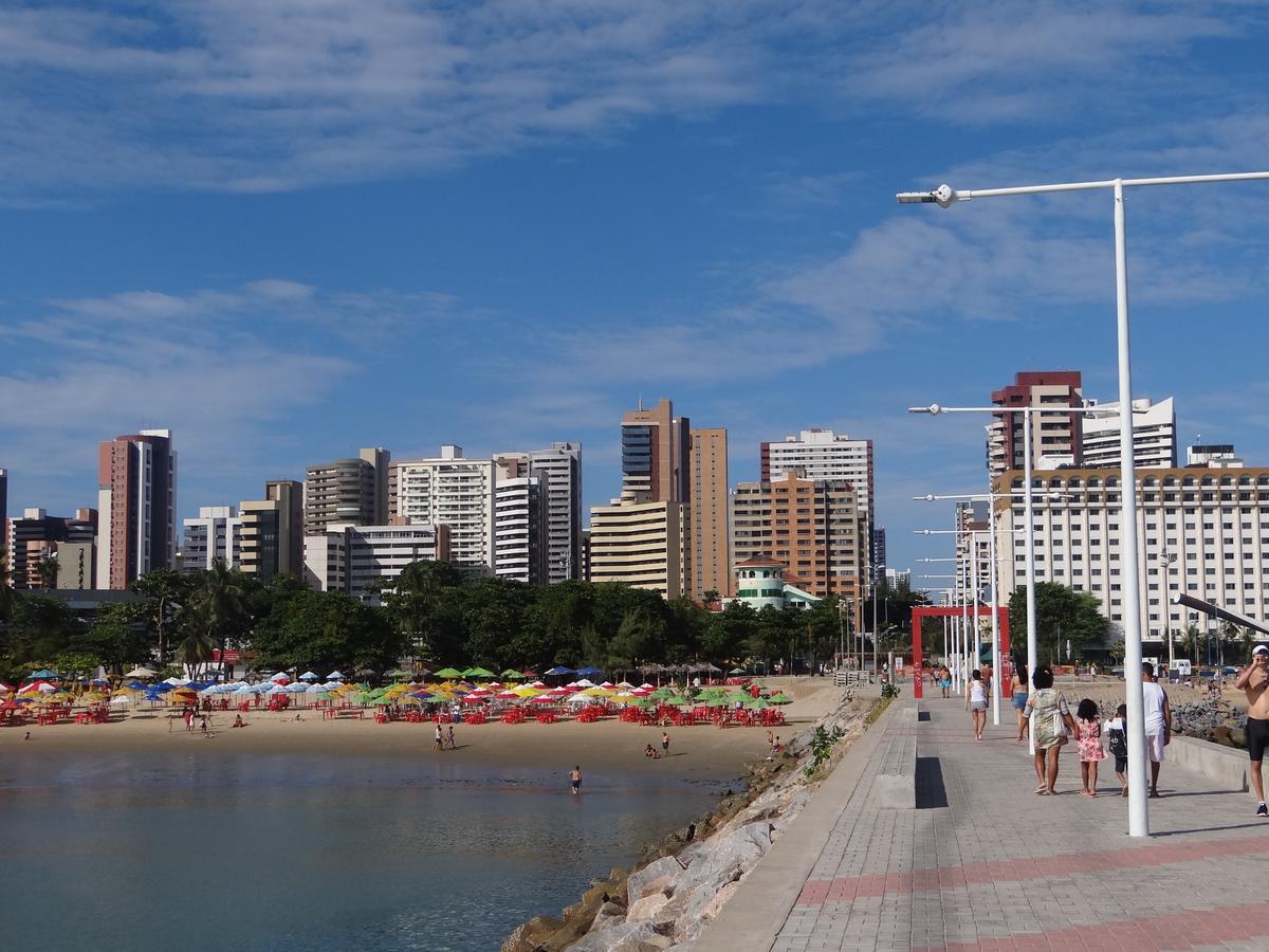 Apartamento Em Andar Alto Com Vista Mar Meireles Fortaleza  Bagian luar foto