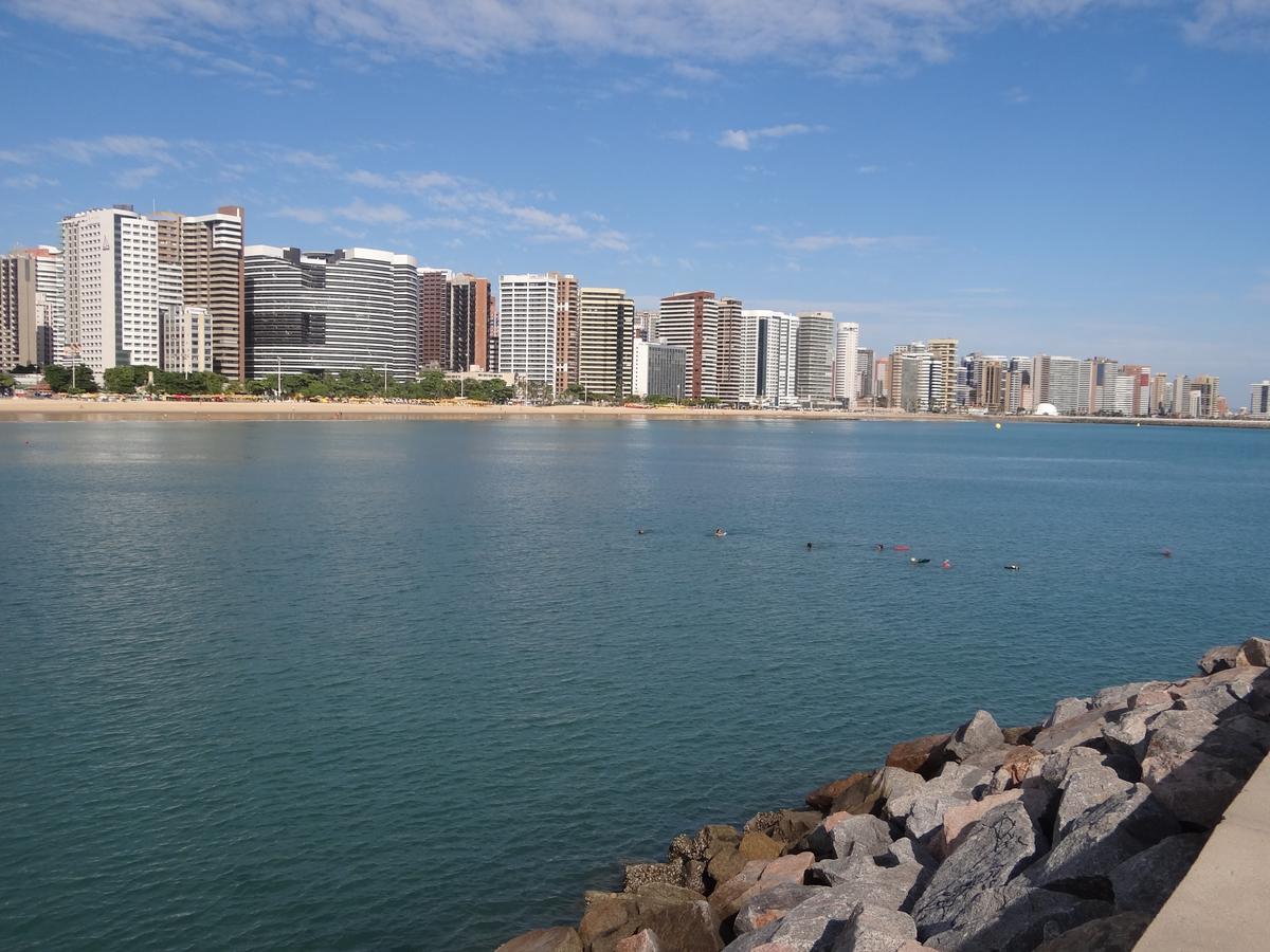 Apartamento Em Andar Alto Com Vista Mar Meireles Fortaleza  Bagian luar foto
