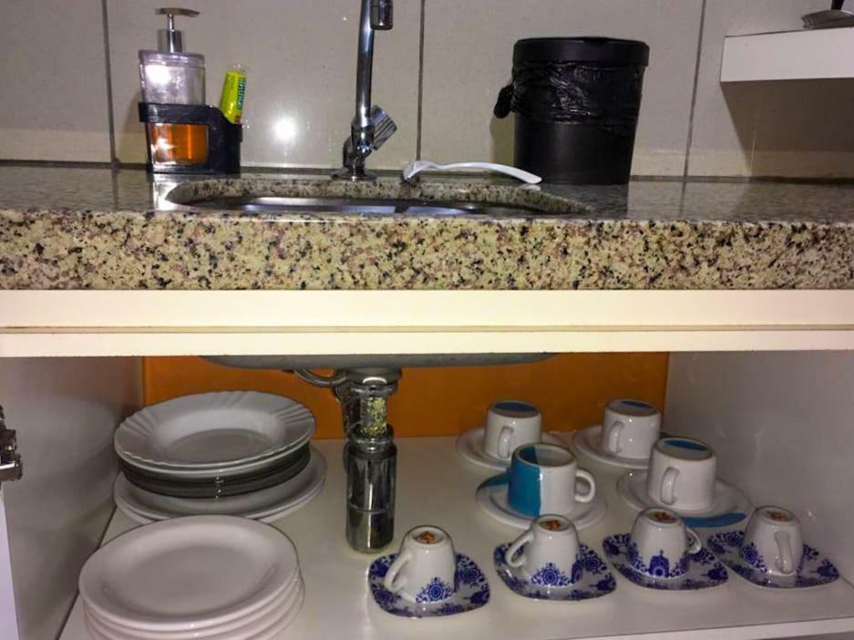 Apartamento Em Andar Alto Com Vista Mar Meireles Fortaleza  Bagian luar foto